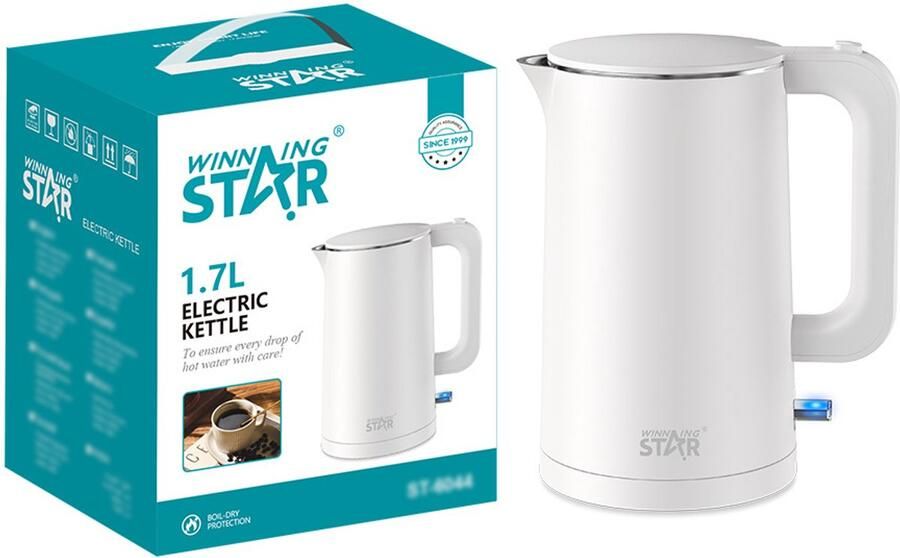 Winning star ST-6044 Waterkoker 1.7 Liter RVS