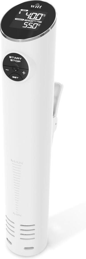 Witt Premium Witt Easy Sous Vide stick met digitaal display Wit