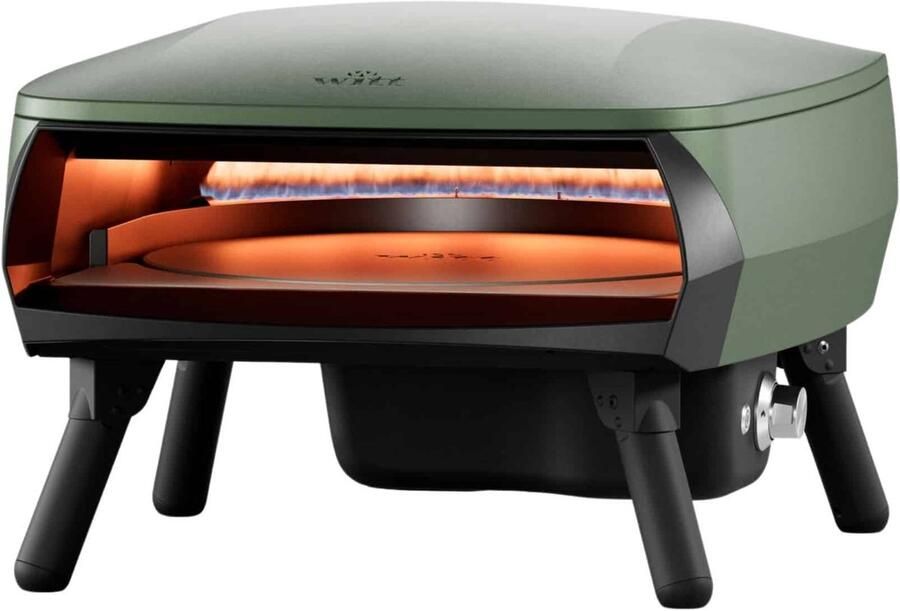 Witt Piccolo Rotante 16'Pizza oven Mat Green | Pizzaovens op gas | 5707582040879