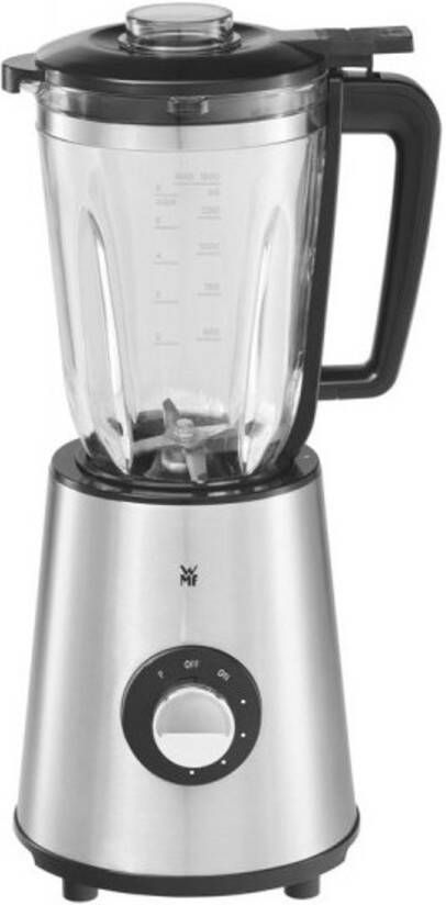 WMF Kult X 04.1665.0011 blender 1 5 l Blender voor op aanrecht Zwart Roestvrijstaal Transparant 1000 W