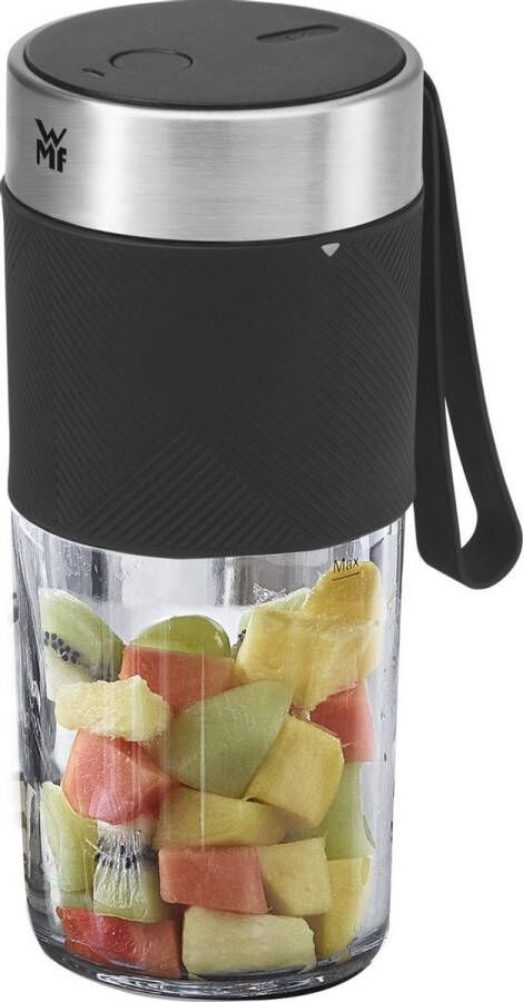WMF Smoothie-maker KEUKENmini's Mix on the go oplaadbare mixer draagbaar en compact voor onderweg stille bediening