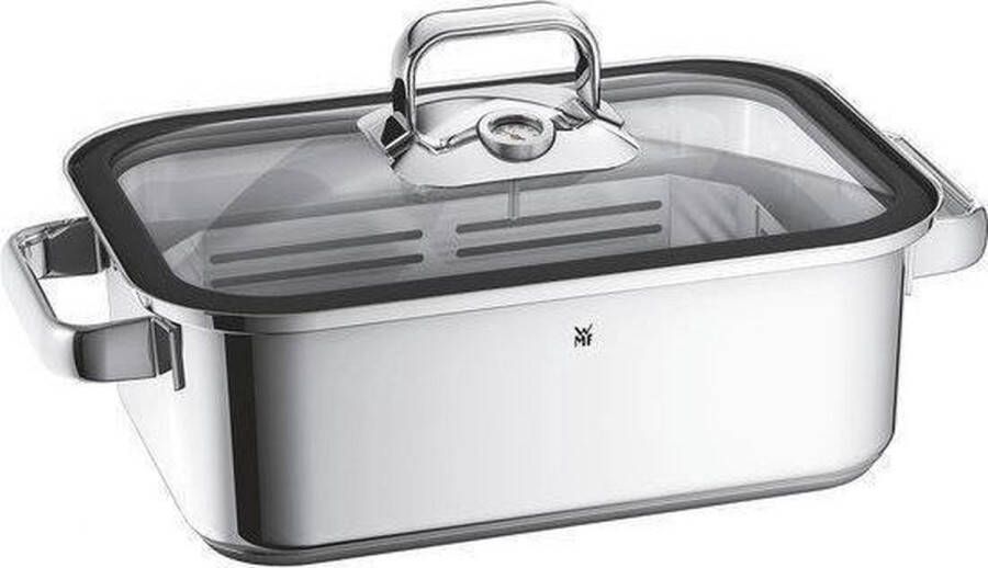 WMF Vitalis Stoompan 3 5 l Met siliconen rand