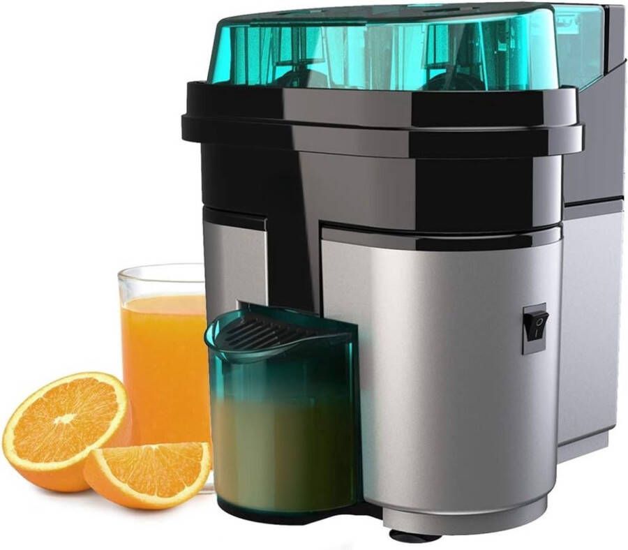 WNHB Elektrische citruspers automatisch Sinaasappelpers 90W Citruspers met opvangbak 0.5L