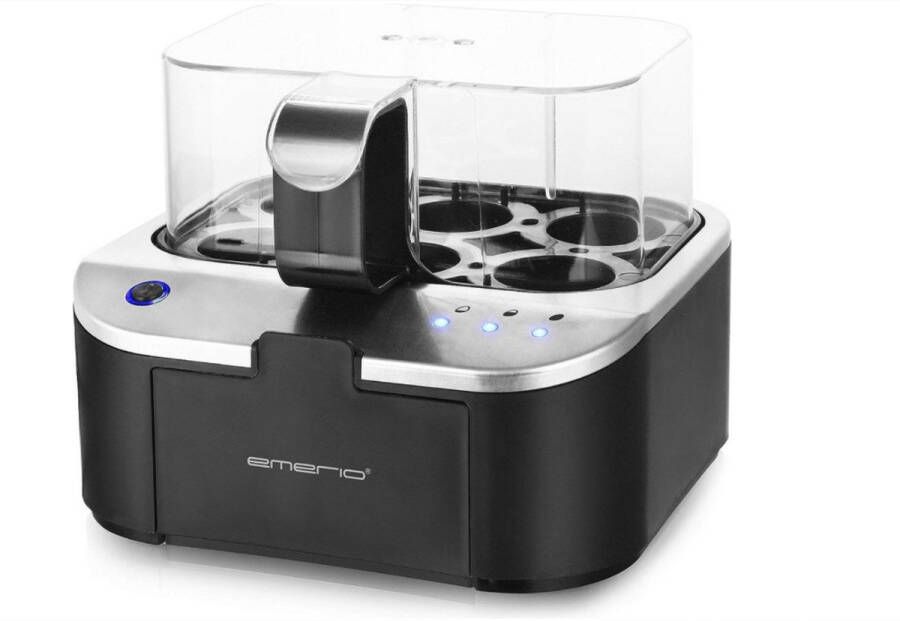 WNHB Elektrische Eierkoker – Sprekende Eierkoker voor 6 Eieren – 3 Kookniveaus voor Perfecte Bereiding