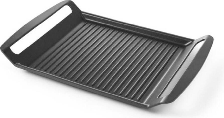 WNHB Grillplaat Aluminium Geschikt voor Alle Warmtebronnen inclusief Inductie Antiaanbaklaag 39x26 cm