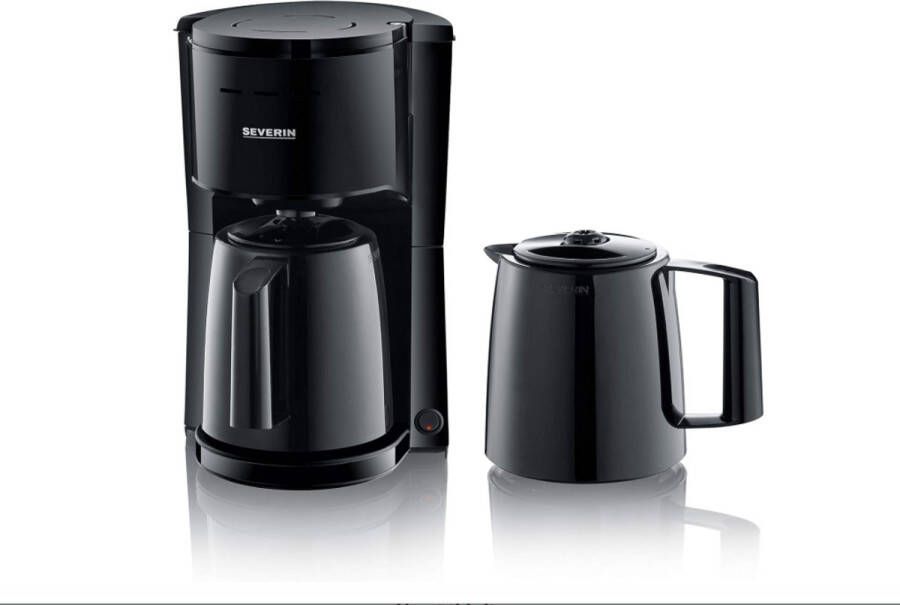 WNHB Koffiezetapparaat met Thermoskan Filterkoffiezetapparaat Inclusief Dubbele Thermoskannen