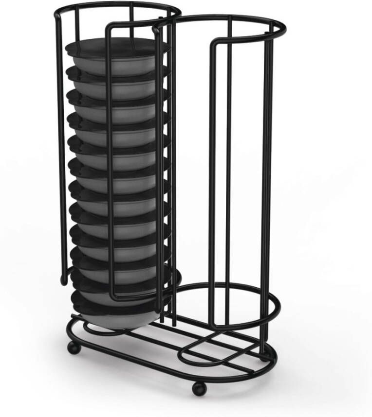 Xavax Koffiecuphouder Voor Tassimo – Zwart Mat – Geschikt Voor 26 Cups