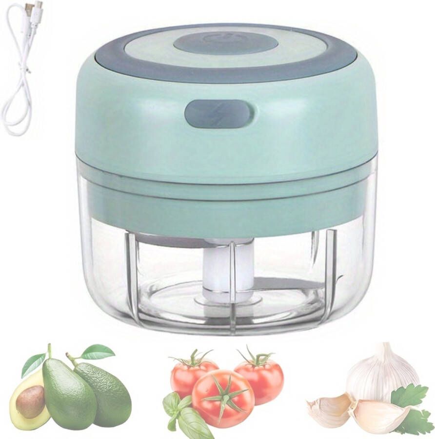 Xerolax Vleesmolen Gehaktmolen Meat Grinder Elecktrisch Machine Foodprocessor Meat Mincer Keukenmixer Keukenmachine Automatisch 100ML Groen