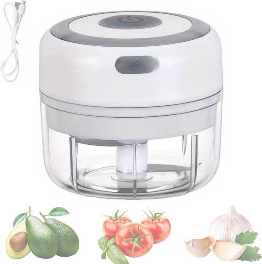Xerolax Vleesmolen Gehaktmolen Meat Grinder Elecktrisch Machine Foodprocessor Meat Mincer Keukenmixer Keukenmachine Automatisch 100ML Wit