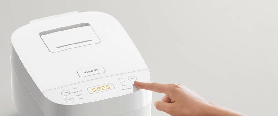 Xiaomi Smart Multifunctional Rice Cooker EU 3 Liter Capaciteit Smart bediening via App Slimme Rijstkoker