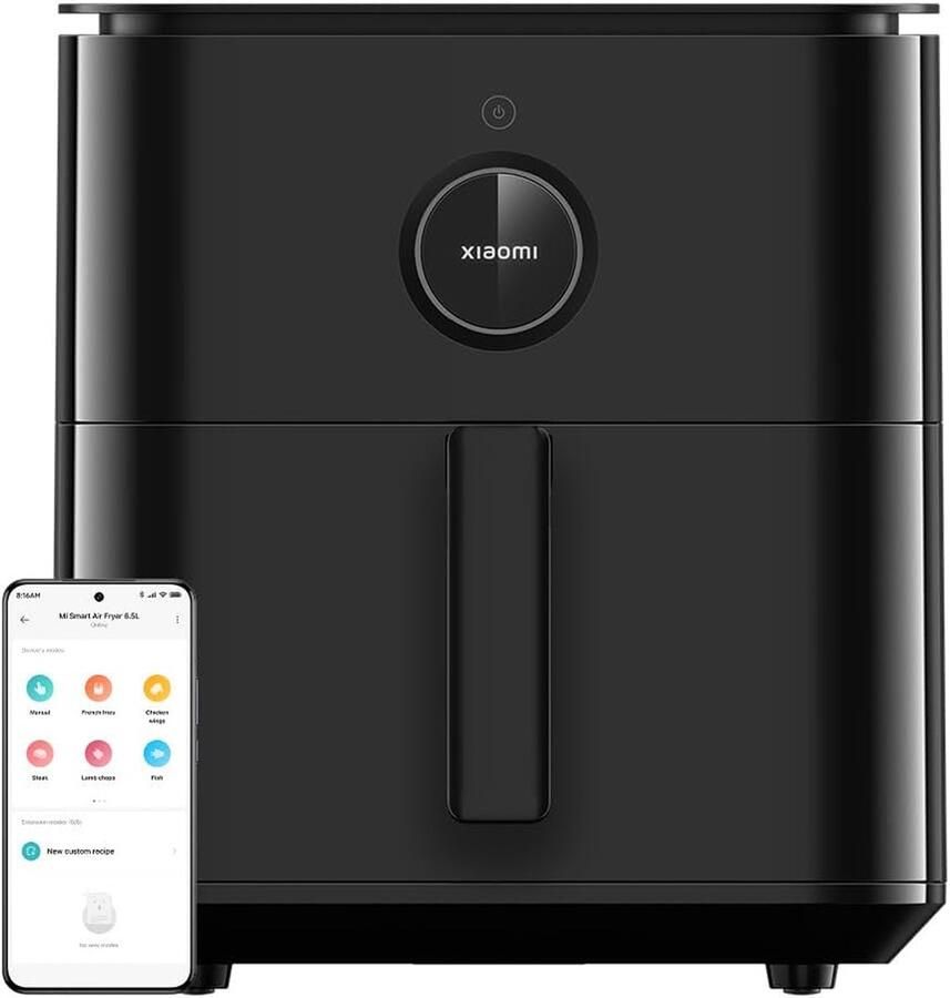 Xiaomi Smart Air Fryer 6 5L – XL Airfryer met 40–220°C en slimme bediening