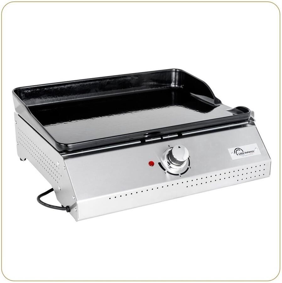 XL Elektrische Grillplaat met Temperatuurregeling