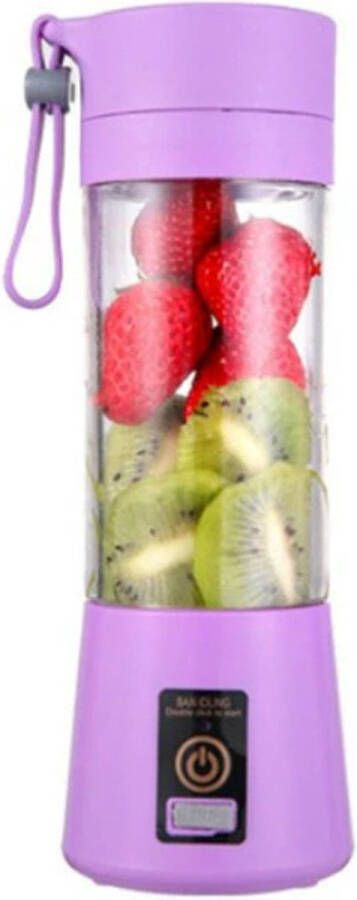 Xtabarya Draagbare slowjuicer Elektrische Juicer blender smoothie Usb Mini Fruit Mixer blender to go nutribullet Voedsel Milkshake Multifunctionele Sap Maker Machine Oplaadbare paars - Foto 2