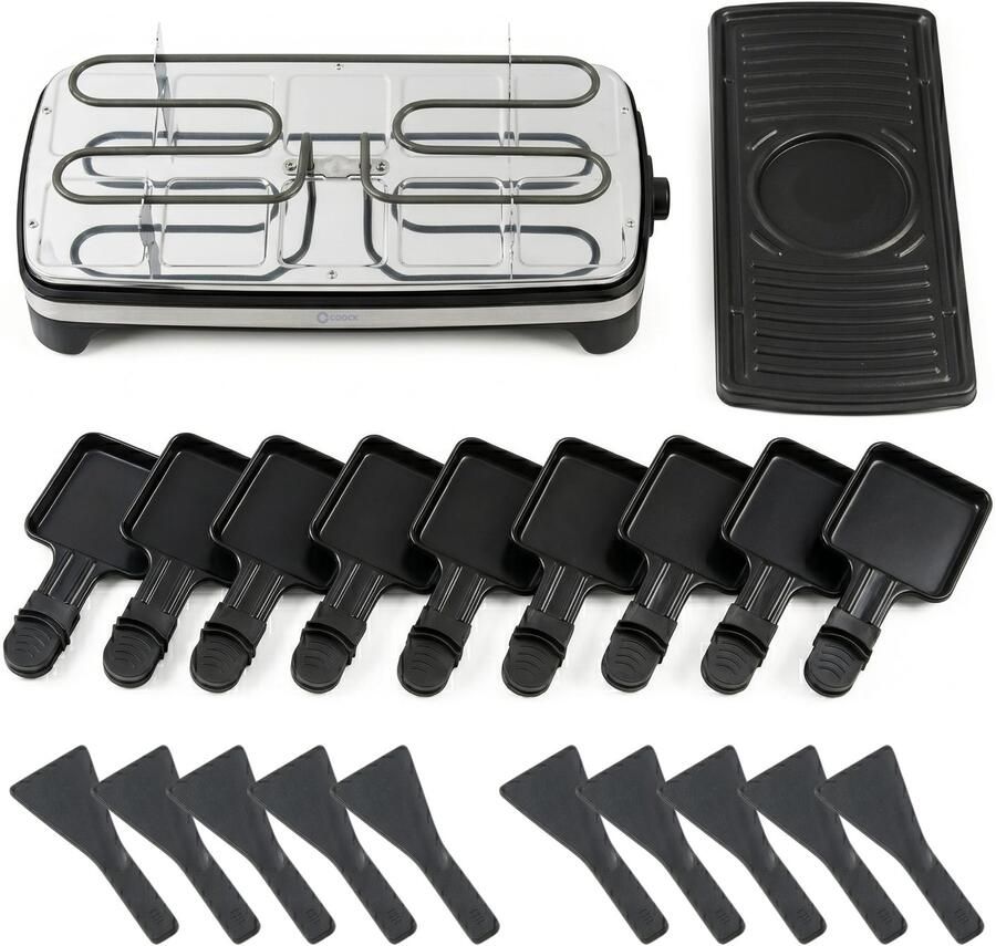 XXL Raclette-Grill voor 10 Personen