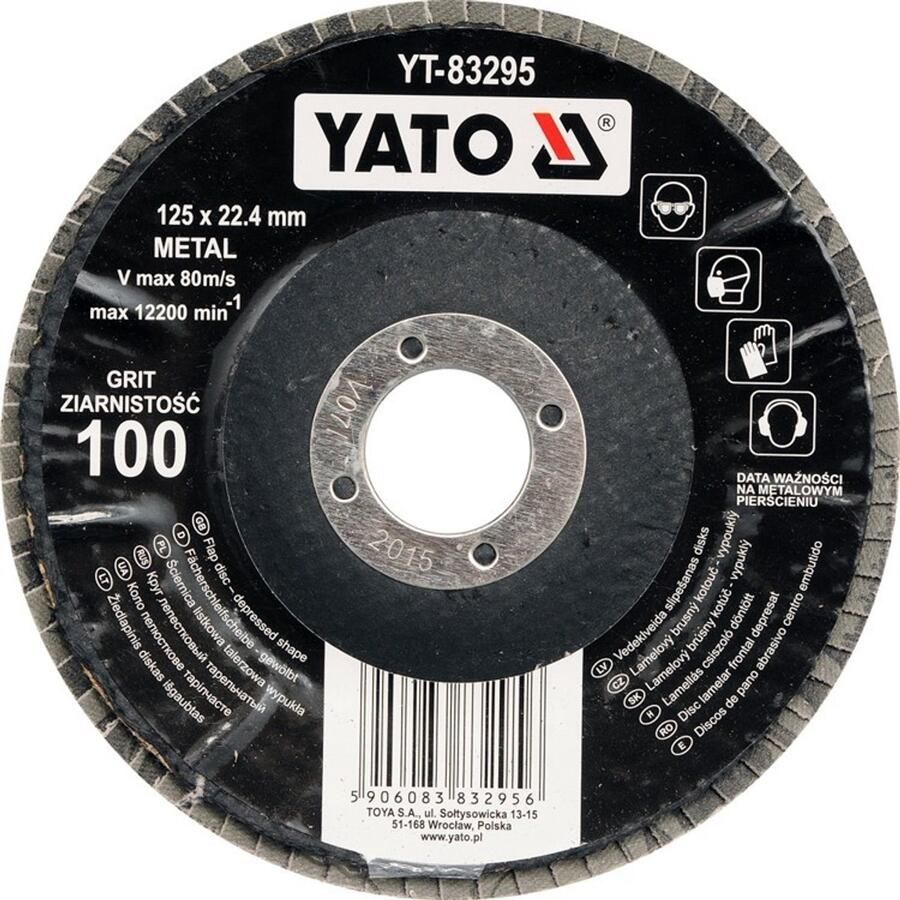Yato Schijf 125mm P40