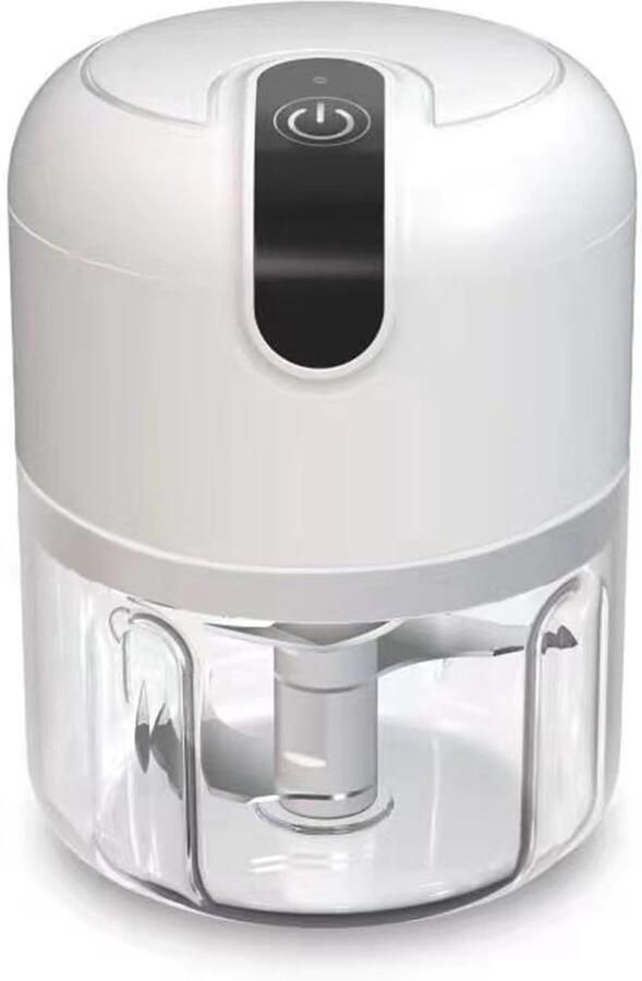 Ynkkvre Foodprocessor Hakmolen Mini Blender to go USB Oplaadbaar 3 RVS Messen 250ml Capaciteit 1500mAh Batterij Compact Ontwerp