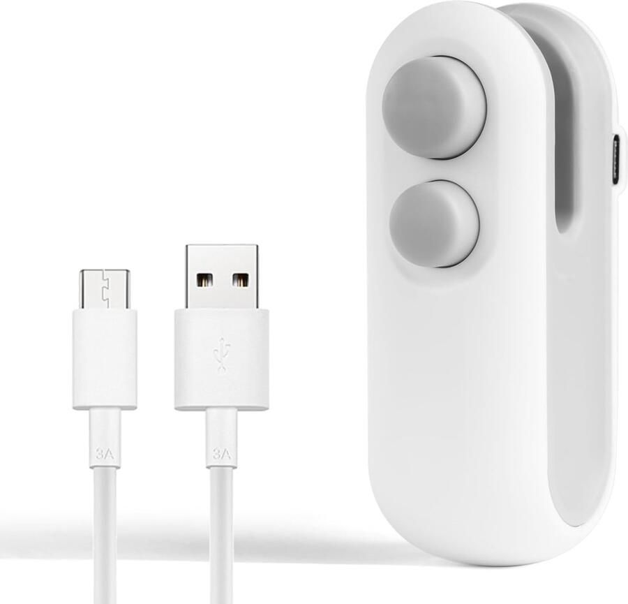 Ynkkvre Snackverzegelaar Zakopener 2-In-1 Ontwerp Met Verzegeling En Openfunctie 1 Voor Thuis Kampeertrips + Zilver