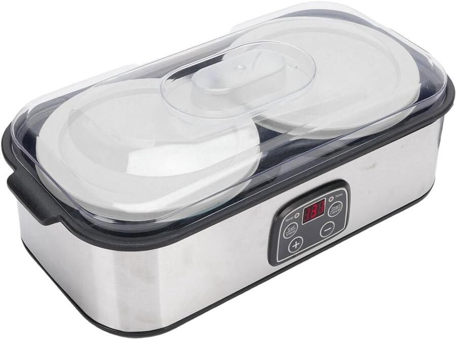 Yoghurtmaker Wit 2 Liter Automatische Temperatuurregeling Voor Thuisgebruik