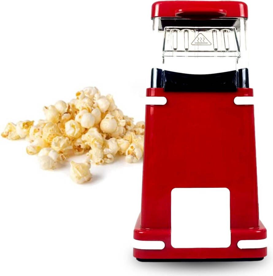 YUGN RETRO Popcorn machine Nostalgische Popcornmachine Voor Thuis Popcorn maker 1200 W Kleur Rode eBook toegang Cadeau tip Sinterklaas - Foto 2