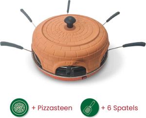 YUNICS Pizzaoven- Geschikt voor 4 Pizza's Inclusief 4 Pizza Paddles