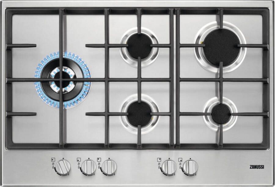 Zanussi Gaskookplaat ZGH76534XS