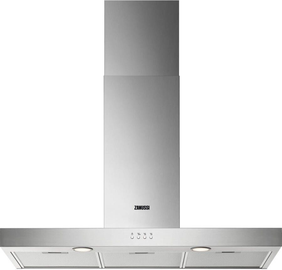 Zanussi ZHB92670XA afzuigkap 600 m³ uur Muurmontage Roestvrijstaal C