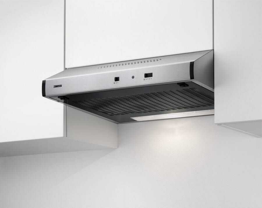 Zanussi ZHT611W Afzuigkap Onderbouw RVS
