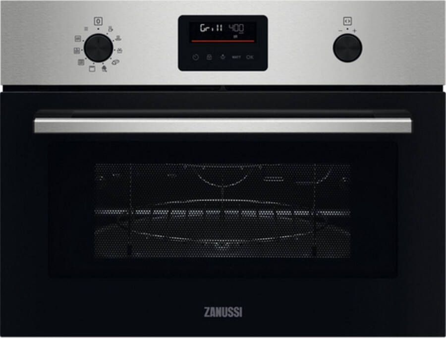 Zanussi ZVEEW6X3 Roestvrijstaal Grill-magnetron Ingebouwd 42 l 1000 W