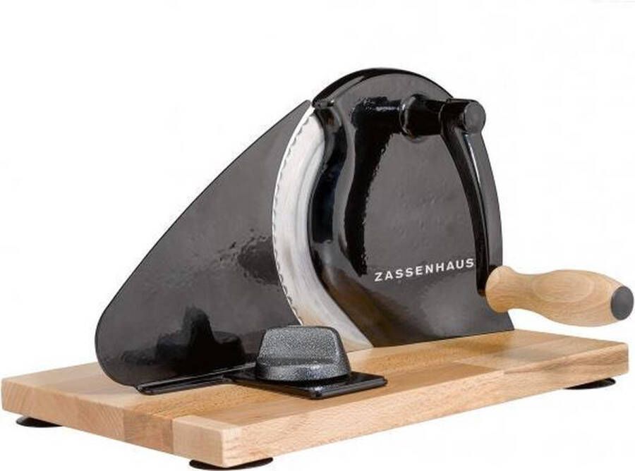 Zassenhaus 72068 snijmachine Handmatig Zwart Hout Roestvrijstaal
