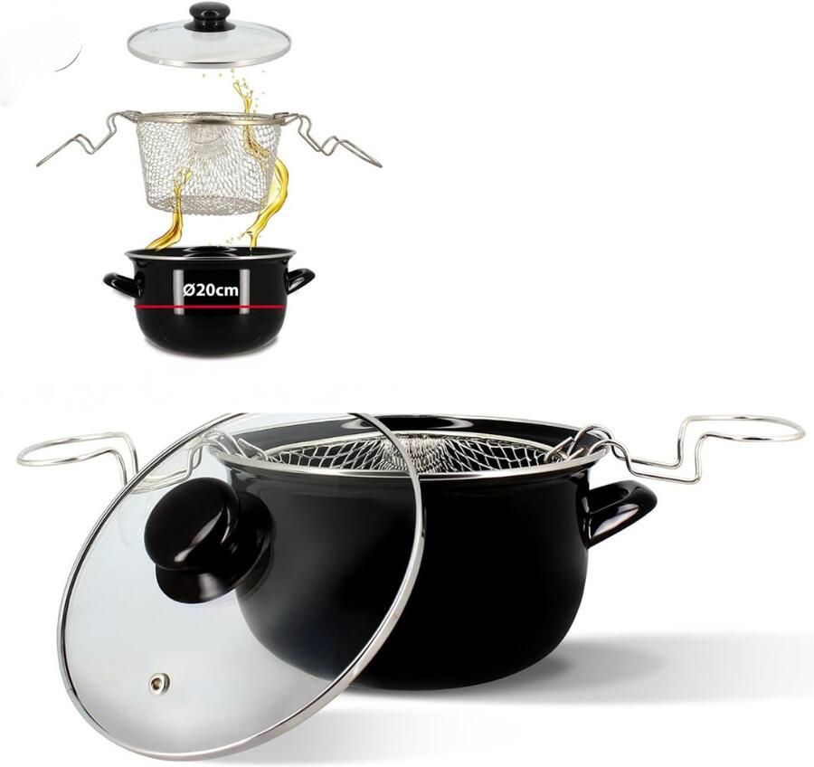 Zavio Frituurpan Friteuse Frituurketel