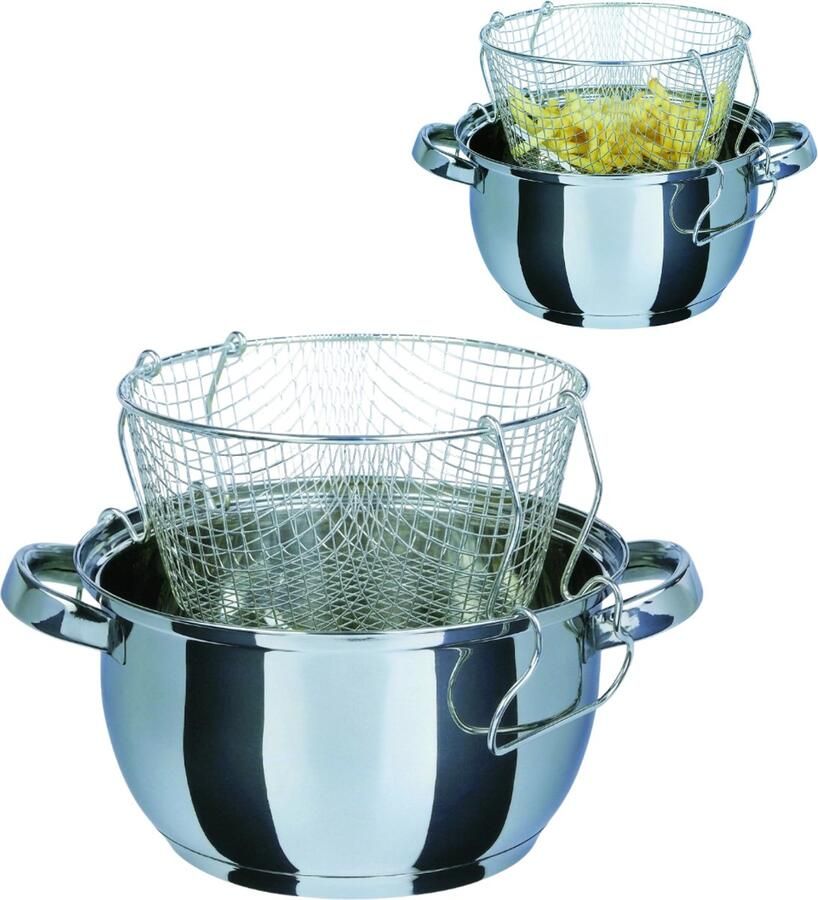Zavio Frituurpan Friteuse Frituurketel