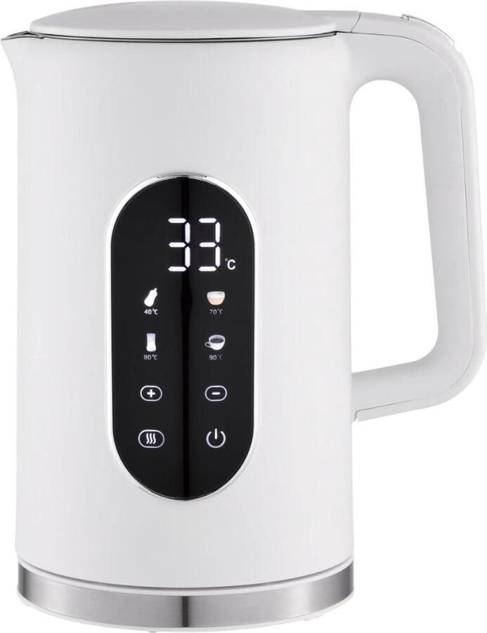 Zavio Waterkoker met Temperatuurregeling Heetwaterdispenser Waterkoker RVS