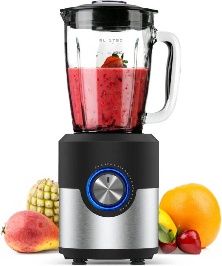 Zavira Blender Sinasappelpers Smoothie Zwart 1 75 L
