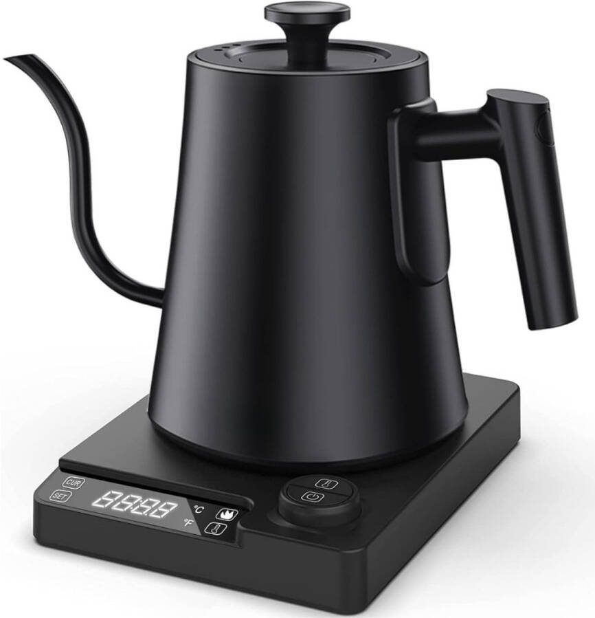 Zavira Waterkoker Elektrische Warmhoudfunctie Zwart 1L 1200 W