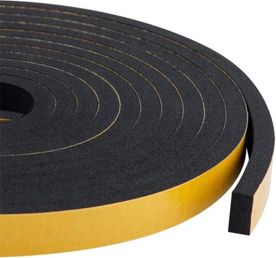 Zelfklevende afdichtingstape 5 meter 7 x 2 mm voor deuren en ramen elektrische fornuizen kookplaten betrouwbare afdichting keramische kookplaat keramische kookplaat schuimrubber