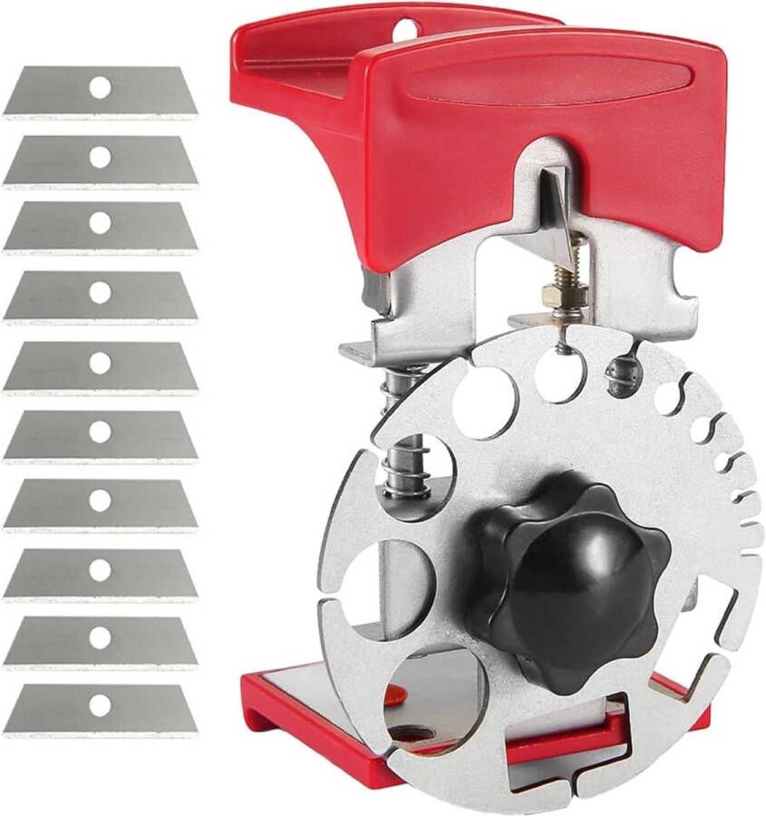 Zeynomax Handmatige Stripper Machine voor Koperdraad Draagbaar en Multifunctioneel Verstelbare Diepte 10 Verwisselbare Afdichtingen Snelle Draad Verwijderaar