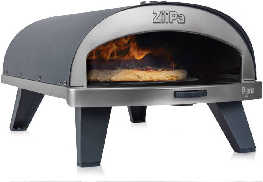 ZiiPA Gas Pizzaoven Piana Gaz Terracotta 67x40x28 cm