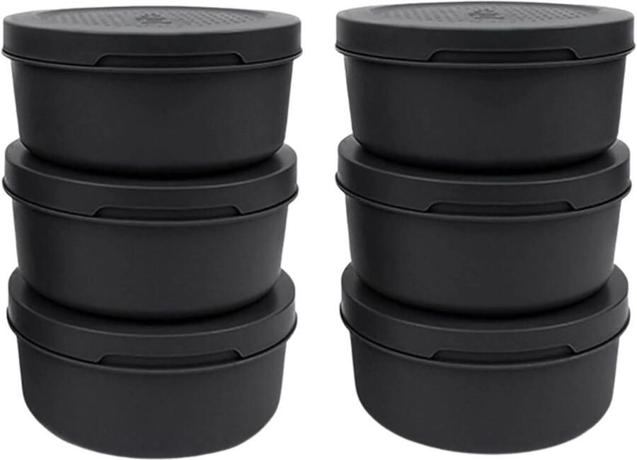 ZiiPA Pizzadeeg doos ø 16 cm 250 gram Zwart 6 stuks
