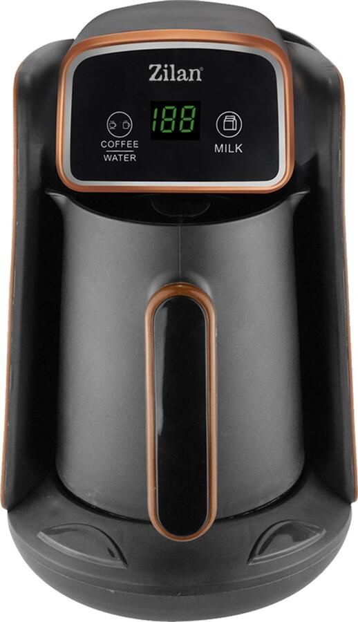 Zilan ZLN1139 Turkse Koffiemachine 4 kopjes (500 ml) – Elektrische Cezve met LED-display – 600 W – Automatische uitschakeling & Droogkookbeveiliging