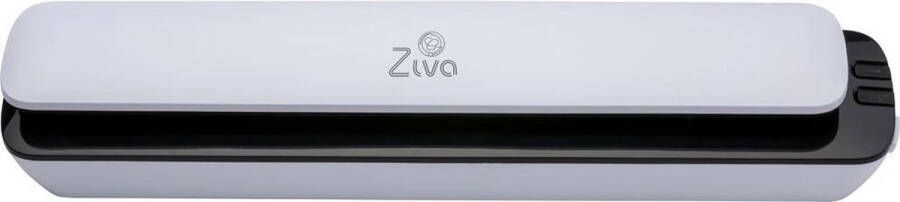 Ziva SlimTouch vacuümmachine. Compacte vacuum sealer tot -0 65bar. Perfect voor vershouden van Vs Vlees en Groente. Inclusief 5 vacuumzakken. Vacuum machine voor sous vide of eten bewaren in diepvriezer. Handig mee te nemen op reis of op te bergen - Foto 2