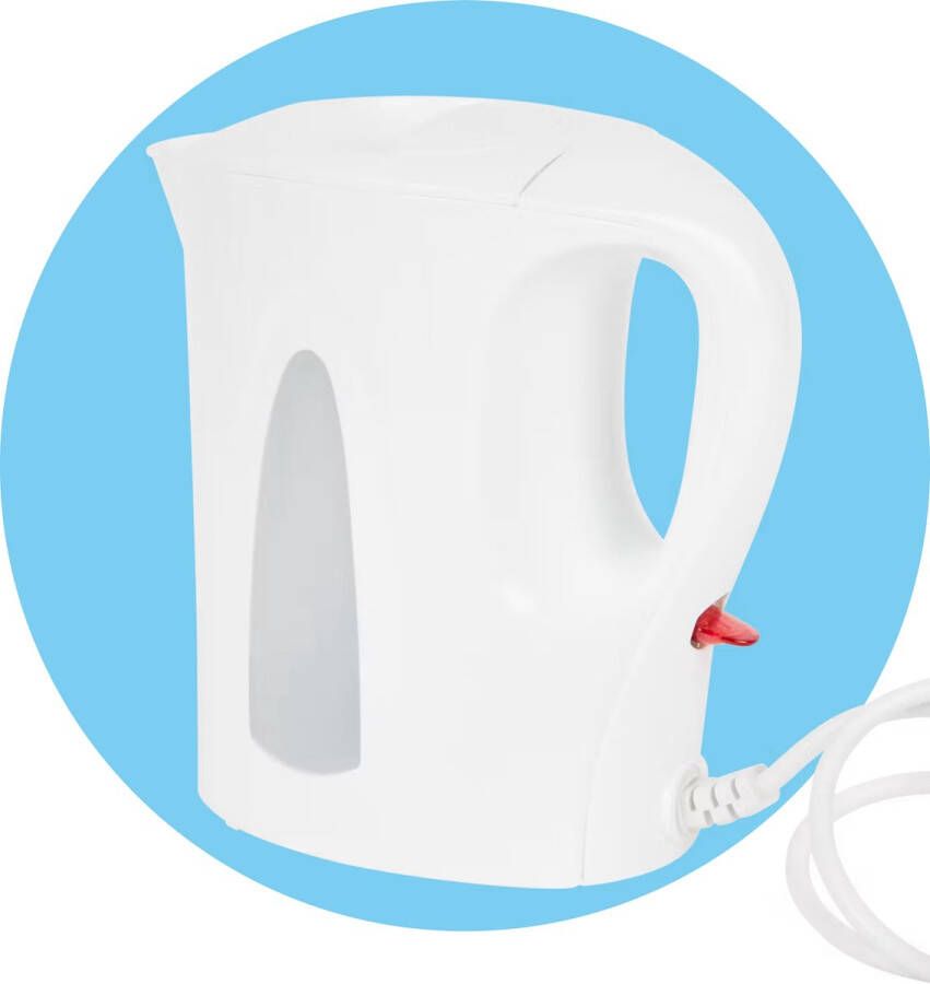 Zivanto Waterkoker Waterkokers Warmhoudfunctie Reiswaterkoker Camping Digital Kettle Digitale Waterketel 1L 1200Watt Wit