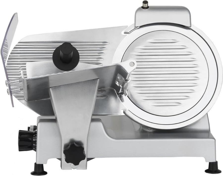 ZMR Vleessnijmachine Snijmachine Allessnijder Vlees Snijmachine voor Thuis Zilver 51cm x 42cm x 39cm