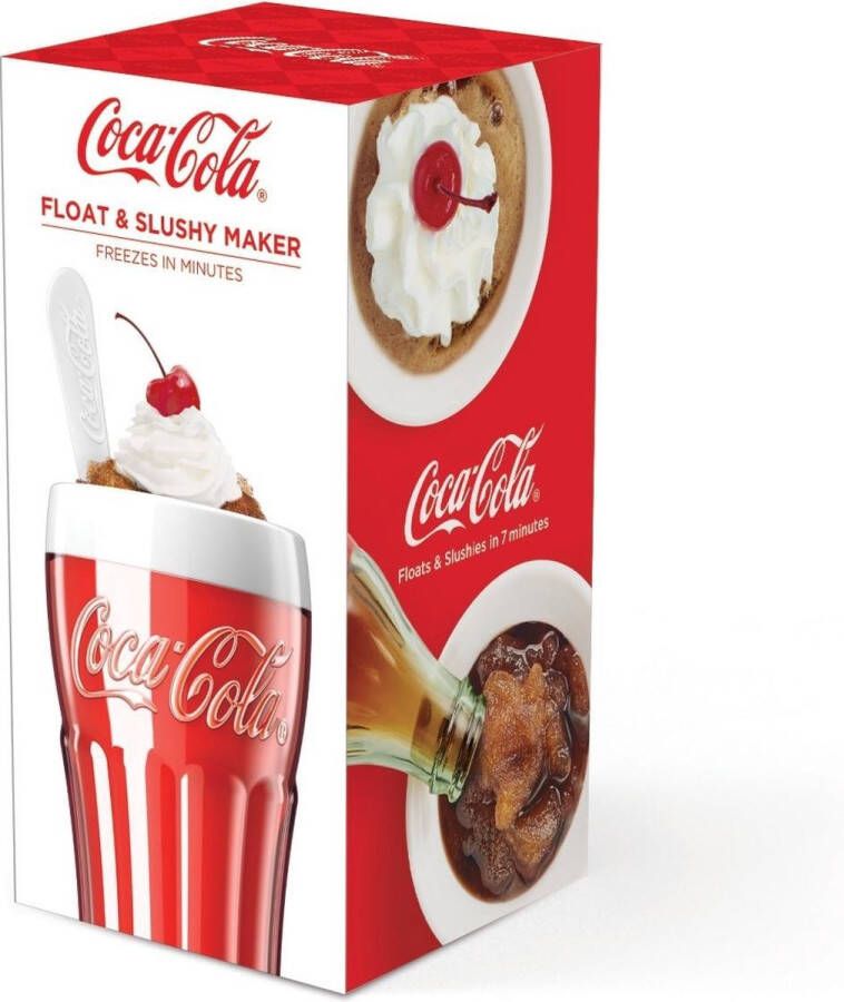 Zoku Slush en Milkshake Maker Coca Cola Polypropyleen Rood