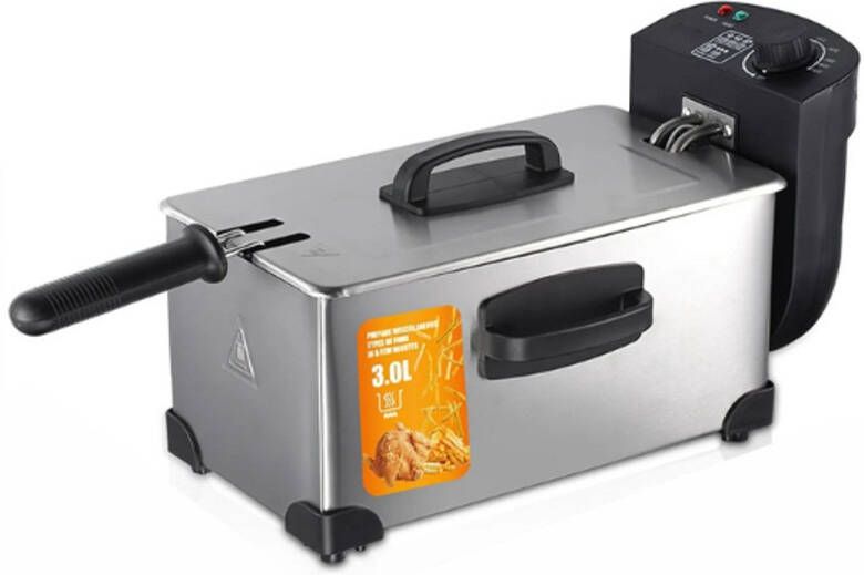Boleen 3.5L Elektrische Friteuse 3 liter Professioneel Roestvrijstaal