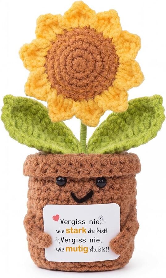 Zonnebloem met kaart