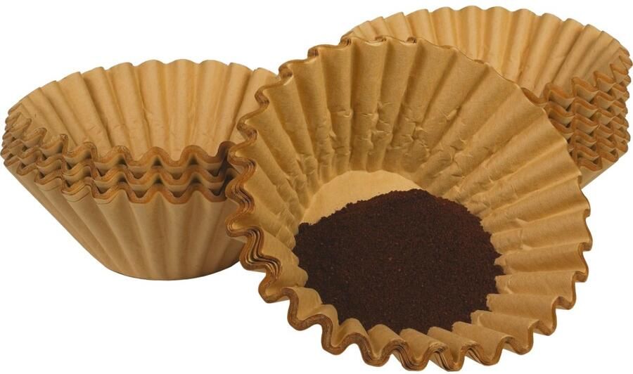 Zorro Koffiefilter 250 Stk. 250 90 mm Voor Gastronomie Koffiemachines Hoge Kwaliteit Filter