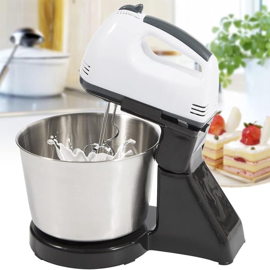 ZRSS Deegmachine 100 W Kneedmachine Deegmixer Keukenmachine Keukenmixer 7 Snelheden