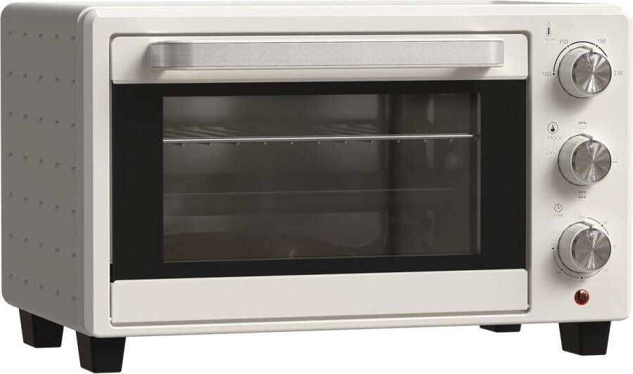 ZYLARO mini oven Vrijstaande Elektrische Oven 21L 1400W Wit
