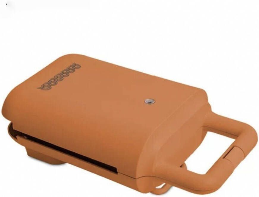 ZYLARO Tosti ijzer Antiaanbaklaag Mode ontwerp Tosti-ijzers oranje