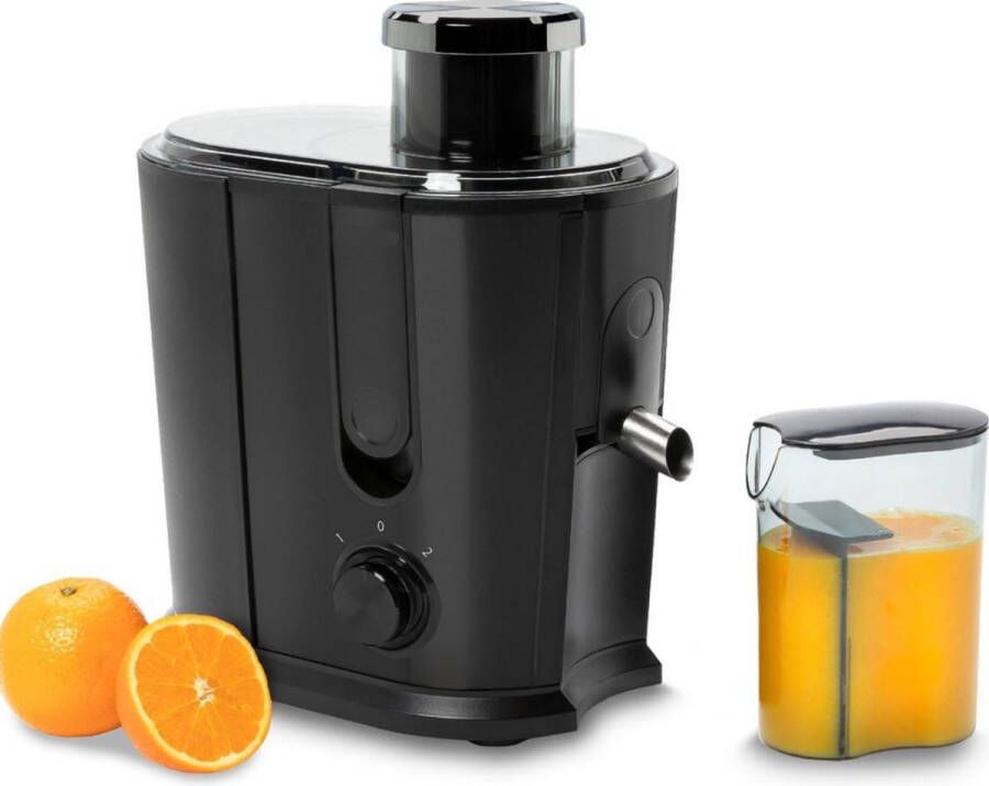 Zylo Sapcentrifuges Groenten en Fruit Elektrische Sapcentrifuge 17x24x29cm Zwart